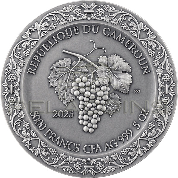 Cameroon 2025 5000 Francs Celestial Beauty - The Bacchanalia