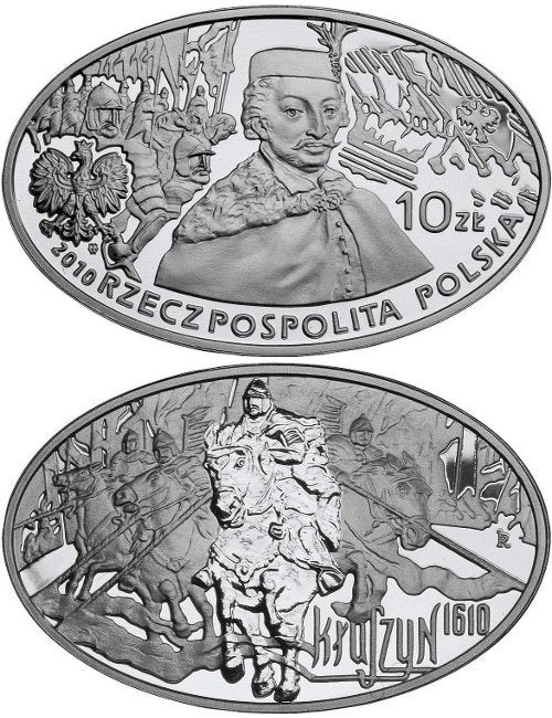 10 zł, Wielkie bitwy - Kłuszyn - 1610 rok, 2010