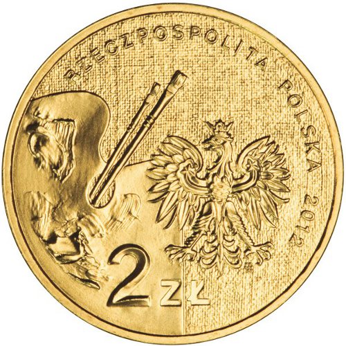 2 zł, Polscy Malarze XIX/XX wieku - Piotr Michałowski (1800-1855), 2012