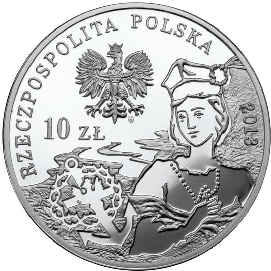10 zł, 150. rocznica Powstania Styczniowego, 2013
