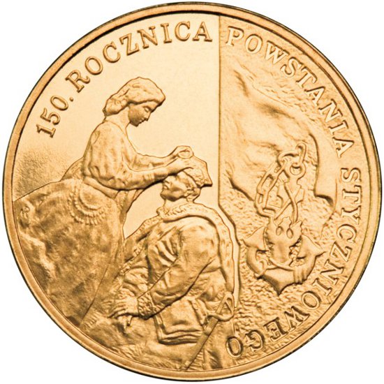 2 zł, 150. rocznica Powstania Styczniowego, 2013