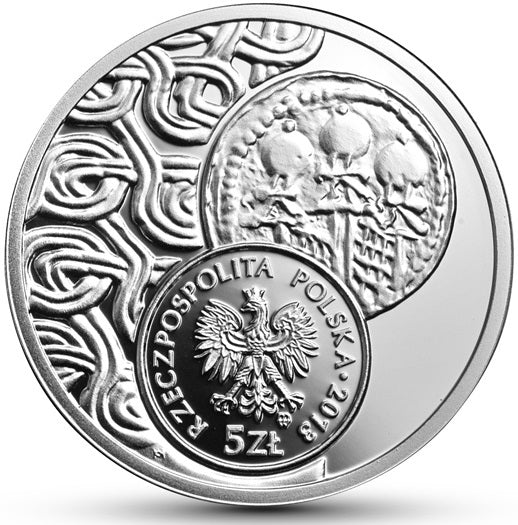 5 zł, Historia monety polskiej - denar Bolesława Śmiałego, 2013
