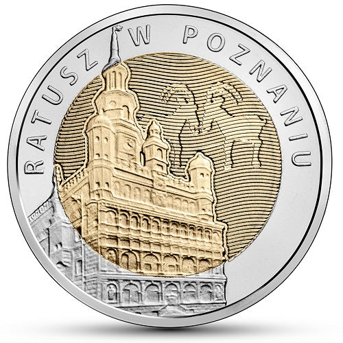 5 zł, Odkryj Polskę - Ratusz w Poznaniu, 2015