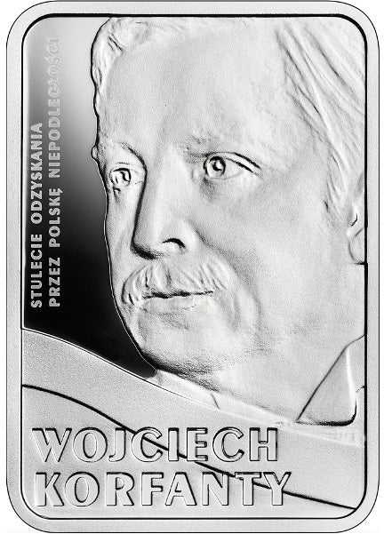 10 zł, Stulecie odzyskania przez Polskę niepodległości - Wojciech Korfanty, 2019