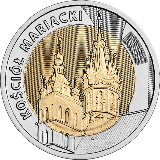 5 zł, Kościół Mariacki w Krakowie, 2020