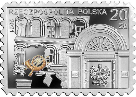 20 zł, Obrona Poczty Polskiej w Gdańsku. Agresja Niemiec na Polskę, 2021