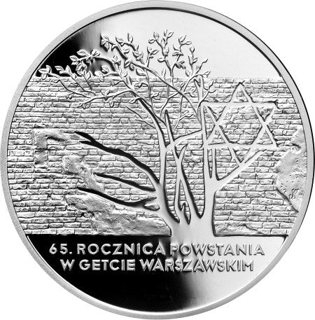 20 zł, 65. rocznica Powstania w Getcie Warszawskim, 2008
