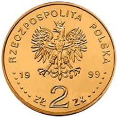 2 zł, Poczet królów i książąt polskich: Władysław IV Waza (1632-1648), 1999