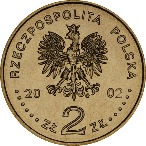 2 zł, Zabytki kultury materialnej w Polsce: Zamek w Malborku, 2002
